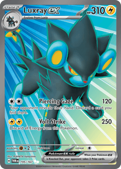 2024 Twilight Masquerade Luxray ex #195