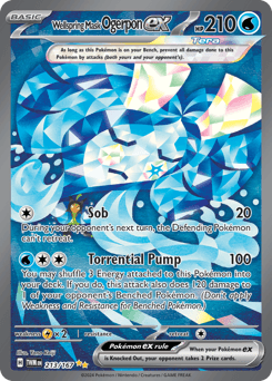 Wellspring Mask Ogerpon ex Twilight Masquerade card