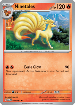 2024 Twilight Masquerade Ninetales #27
