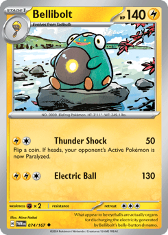 Bellibolt Twilight Masquerade card