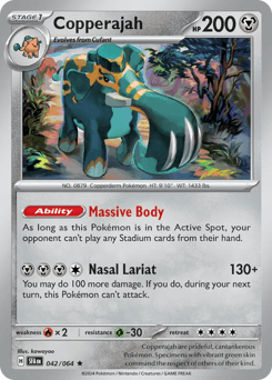 Copperajah Shrouded Fable card