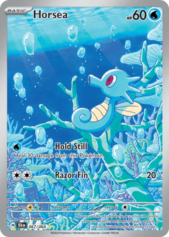 Horsea Shrouded Fable card