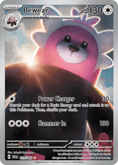 Bewear Shrouded Fable card