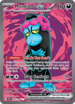 Munkidori ex Shrouded Fable card