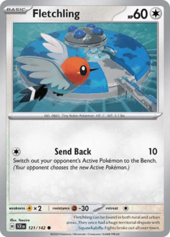 Fletchling Stellar Crown card