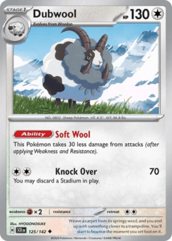 Dubwool Stellar Crown card