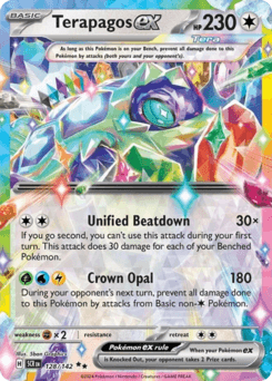 Terapagos ex Stellar Crown card