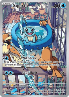 Squirtle Stellar Crown card