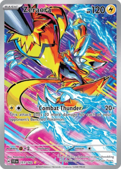 Zeraora Stellar Crown card