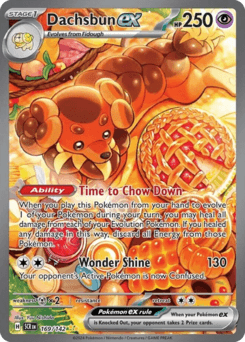Dachsbun ex Stellar Crown card