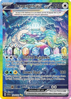 Terapagos ex Stellar Crown card