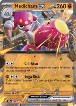 Medicham ex Stellar Crown card