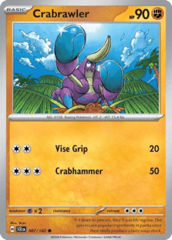 Crabrawler Stellar Crown card
