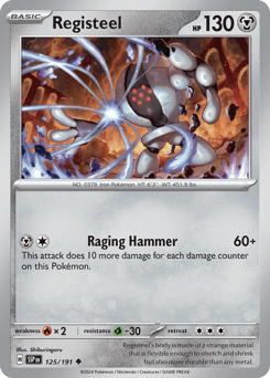 2024 Surging Sparks Registeel #125