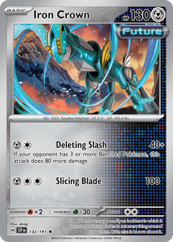 2024 Surging Sparks Iron Crown #132