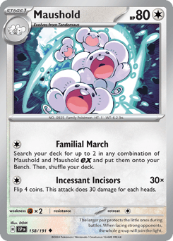 Maushold Surging Sparks card