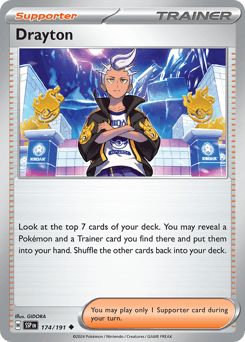 Drayton Surging Sparks card