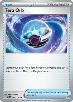 2024 Surging Sparks Tera Orb #189