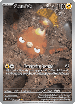 Stunfisk Surging Sparks card