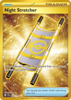 Night Stretcher Surging Sparks card