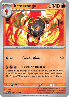 Armarouge Surging Sparks card
