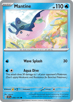 2024 Surging Sparks Mantine #40