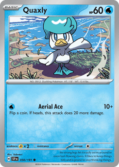Quaxly Surging Sparks card