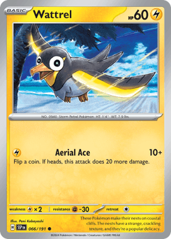 Wattrel Surging Sparks card