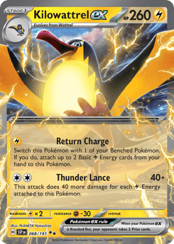 2024 Surging Sparks Kilowattrel ex #68