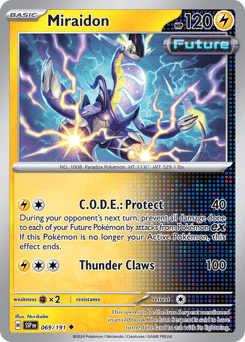 Miraidon Surging Sparks card