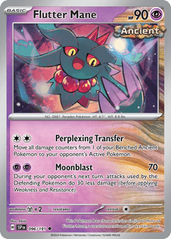 Flutter Mane Surging Sparks card