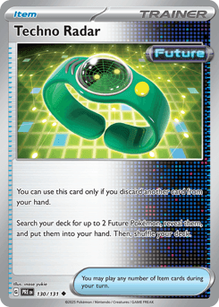 2025 Prismatic Evolutions Techno Radar #130