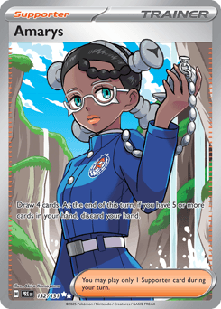 Amarys Prismatic Evolutions card