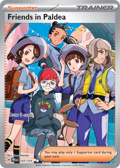 2025 Prismatic Evolutions Friends in Paldea #137