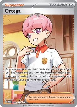 Ortega Prismatic Evolutions card