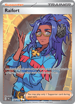 2025 Prismatic Evolutions Raifort #142