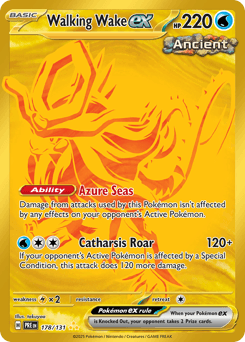 Walking Wake ex Prismatic Evolutions card