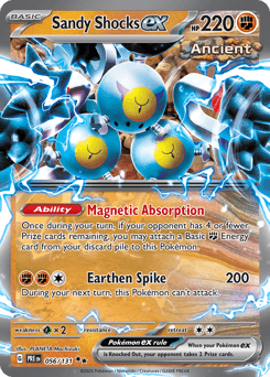 Sandy Shocks ex Prismatic Evolutions card