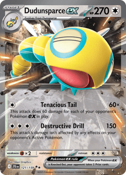 2025 Journey Together Dudunsparce ex #121