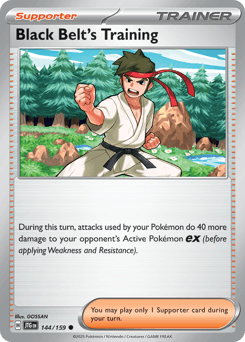 Black Belt's Training Journey Together card
