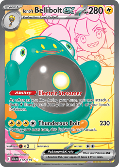 2025 Journey Together Iono's Bellibolt ex #172
