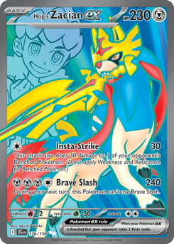 2025 Journey Together Hop's Zacian ex #176