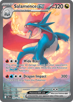 Salamence ex Journey Together card