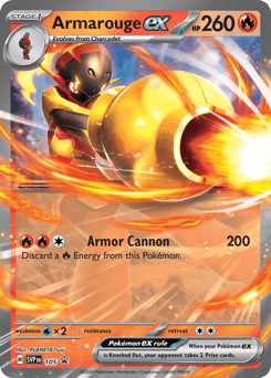 Armarouge ex Scarlet & Violet Black Star Promos card