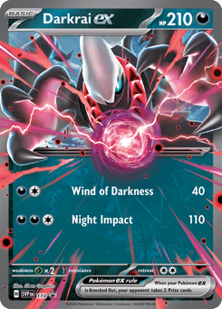 Darkrai-EX Scarlet & Violet Black Star Promos card