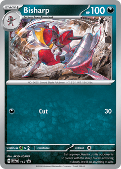 Bisharp Scarlet & Violet Black Star Promos card