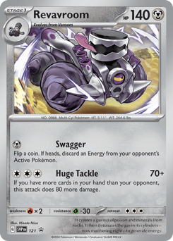 Revavroom Scarlet & Violet Black Star Promos card