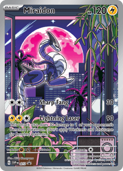 Miraidon Scarlet & Violet Black Star Promos card