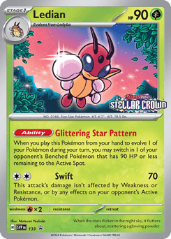 Ledian Scarlet & Violet Black Star Promos card