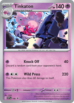 Tinkaton Scarlet & Violet Black Star Promos card